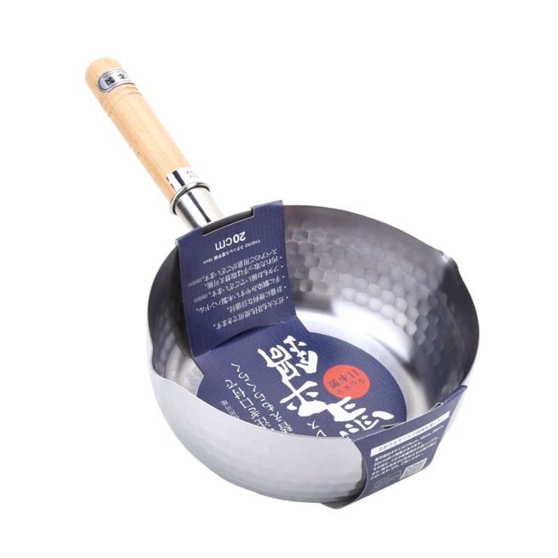 MJ - NOODLE POT MILK POT 16/18CM/20CM/22CM ด้ามไม้