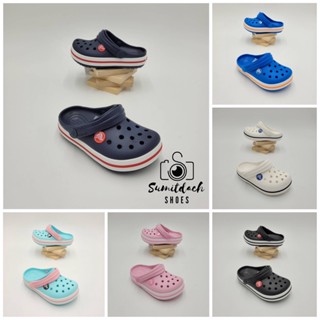 พร้อมส่ง !!! รองเท้าลำลองแฟชั่น เด็ก สไตล์ Crocs Crocband Clog Kid (Unisex)