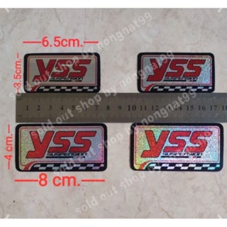 สติ๊กเกอร์ฟรอย สติ๊กเกอร์ติดโช็คสะท้อนแสง YSS