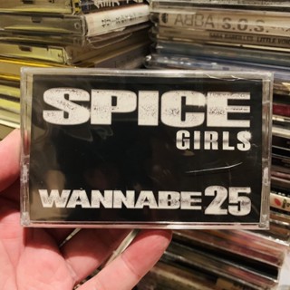 spice Girls wannabe 25 tape cassette เทป not cd