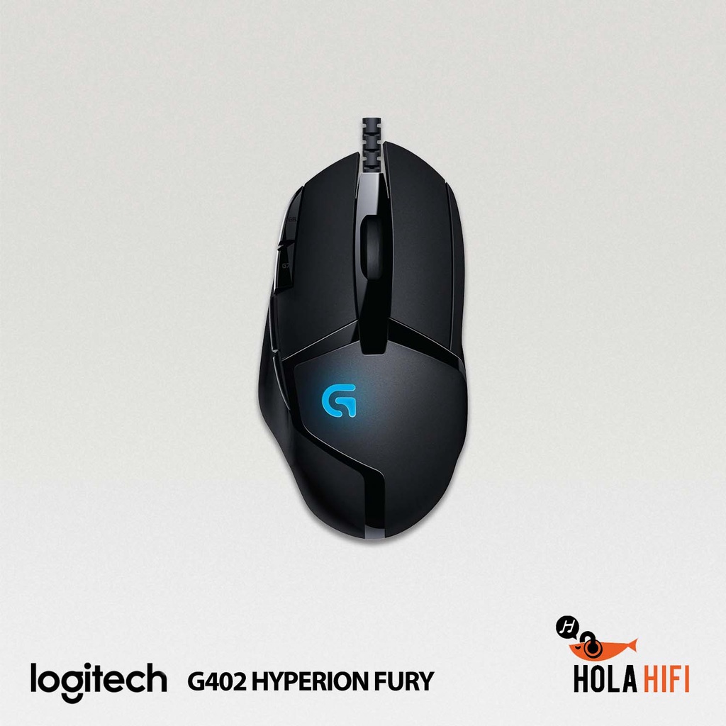 Logitech Gaming Mouse Hyperion Fury FPS G402 เมาส์เกมมิ่ง รับประกันศูนย์ไทย 2 ปี