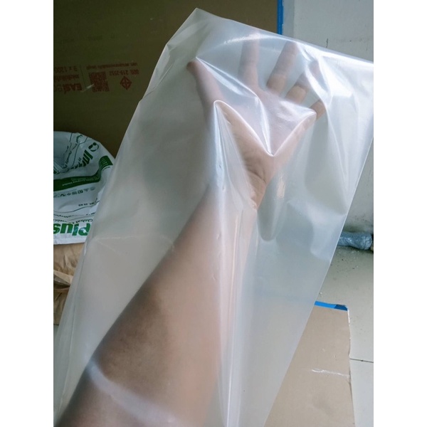 ถุงใสใส่วัสดุปลูก12x20นิ้ว