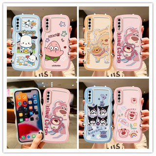 เคส samsung a50 เคสซัมซุง a50 เคสโทรศัพท์มือถือ แบบใส ลายการ์ตูนคลื่นใหญ่น่ารัก สําหรับ Samsung a50