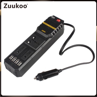 อินเวอร์เตอร์รถยนต์ 200W 300W DC 12V to AC 220V USB เอาท์พุต พลังงานสูง