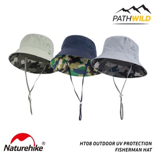 หมวกปีกรอบ ป้องกันแสง UV NATUREHIKE HT08 OUTDOOR UV PROTECTION FISHERMAN HAT ระบายอากาศดี แห้งเร็ว พกง่าย