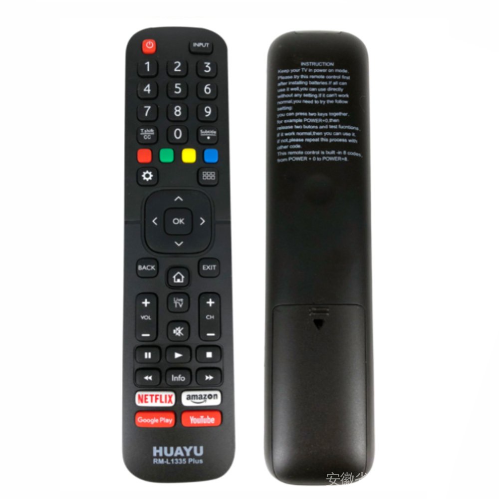 ใหม่ RM-L1335 HAUYU รีโมทคอนโทรลสําหรับ Hisense LCD สมาร์ททีวี EN-2H27HS EN-2H27 EN2B27 EN2X27HS EN2