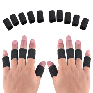 [B_398] 10Pcs Stretchy Finger Protector Support Arthritis Sport Straight Wrap