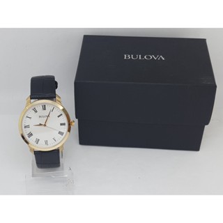 นาฬิกา BULOVA MENS 97A123 QUARTZ พร้อมกล่อง (สภาพใหม่)