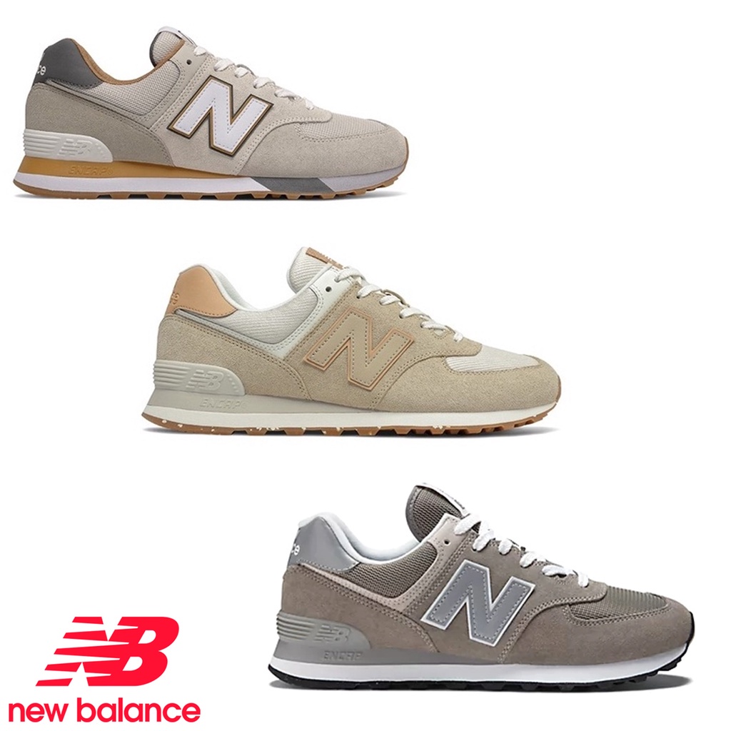 New Balance Collection นิวบาลานซ์ รองเท้าผ้าใบ รองเท้าวิ่ง สำหรับผู้ชาย ND M 574 LFSTY ML574PO2 / ML