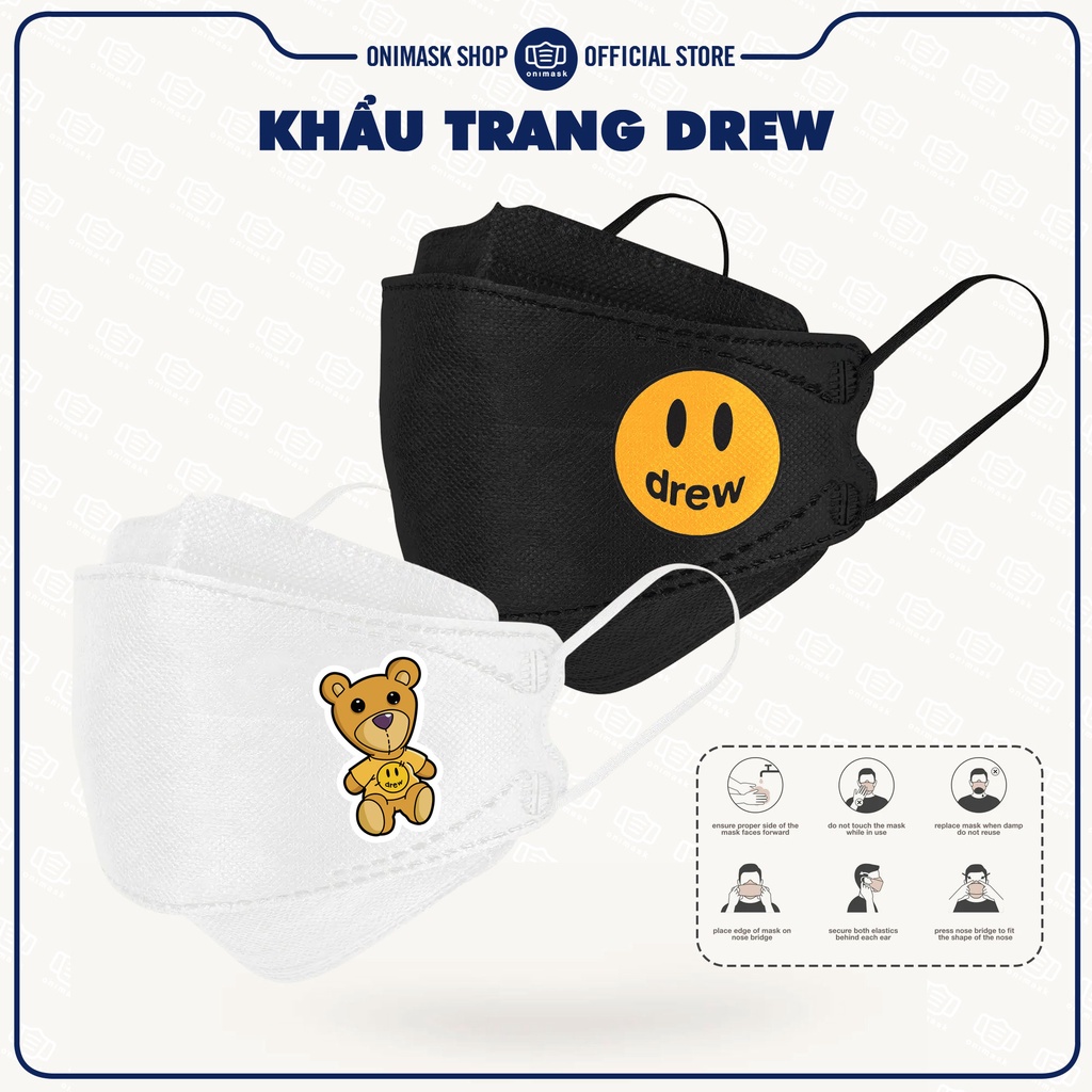หน้ากาก Drew KF94 N95 (10 ชิ้น)