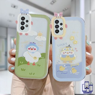 เคสโทรศัพท์มือถือ TPU นิ่ม ปิดด้านหลัง น่ารัก Samsung A03 A51 A32 A13 A52 A12 A22 M22 M32 A04S M23 F23 A23 A03S A50 A02S A20 A50S A30S A52S A30 M12 A125 A13 Life F12 M10S M40S A515F M02S A025 F02S เคส