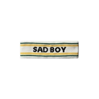 ที่คาดผม ยางรัดหัว PISI SAD BOY Headband สีเขียว-เหลือง