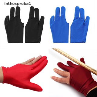 inthespreba1^^ Professional 3 Finger Nylon Billiard Gloves Pool Cue Shooters Snooker Gloves *new