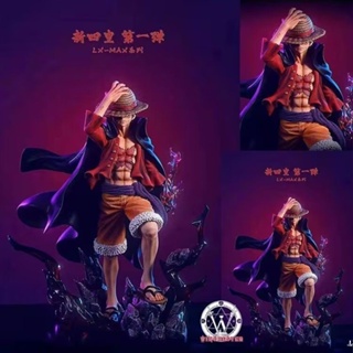 โมเดลฟิกเกอร์ One Piece LX MAX Series The New Four Emperors of New World First Play Resonance Luffy ขนาด 25 ซม.