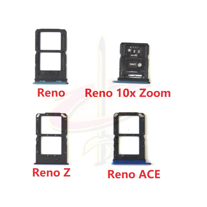 ถาดใส่ซิมการ์ด สําหรับ Oppo Reno Z 10X zoom Ace