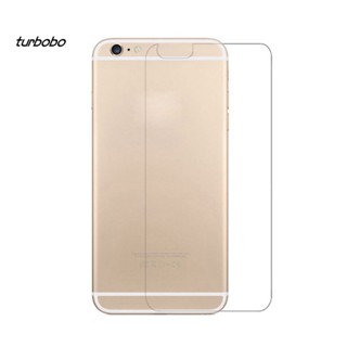 Turbobo ฟิล์มกระจกนิรภัยกันรอยหน้าจอด้านหลัง สําหรับ iPhone 5 6 7 Plus