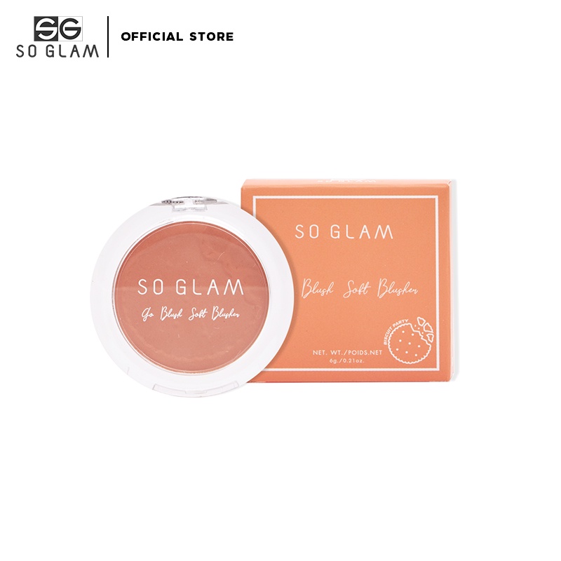So Glam Go Blush Soft Blusher Biscuit 10 Orange Creamsicle Biscuit โก บลัช ซอฟท์ บลัชเชอร์ 10