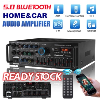 3000W Bluetooth สเตอริโอเครื่องขยายเสียง,เสียงรอบทิศทาง,USB SD,เครื่องขยายเสียง FM,DVD,AUX,โฮมเธียเตอร์,คาราโอเกะ 336bu