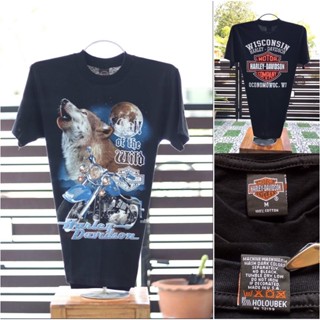 เสื้อยืดฮาเลย์ Harley-Davidson Reproduction (SML) ป้าย USA ผ้าCotton100 ใสสบาย