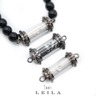 Leila Amulets แปดเซียน ราชาโชค สีขาวดำ (พร้อมกำไลหินฟรีตามรูป)