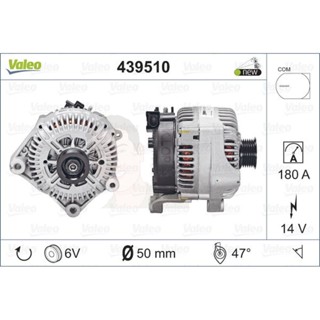 439510 ไดชาร์จ Valeo รุ่น BMW N62 E53(X5)/ E60/E63 (Series6)/ E65 E66 (Series7)