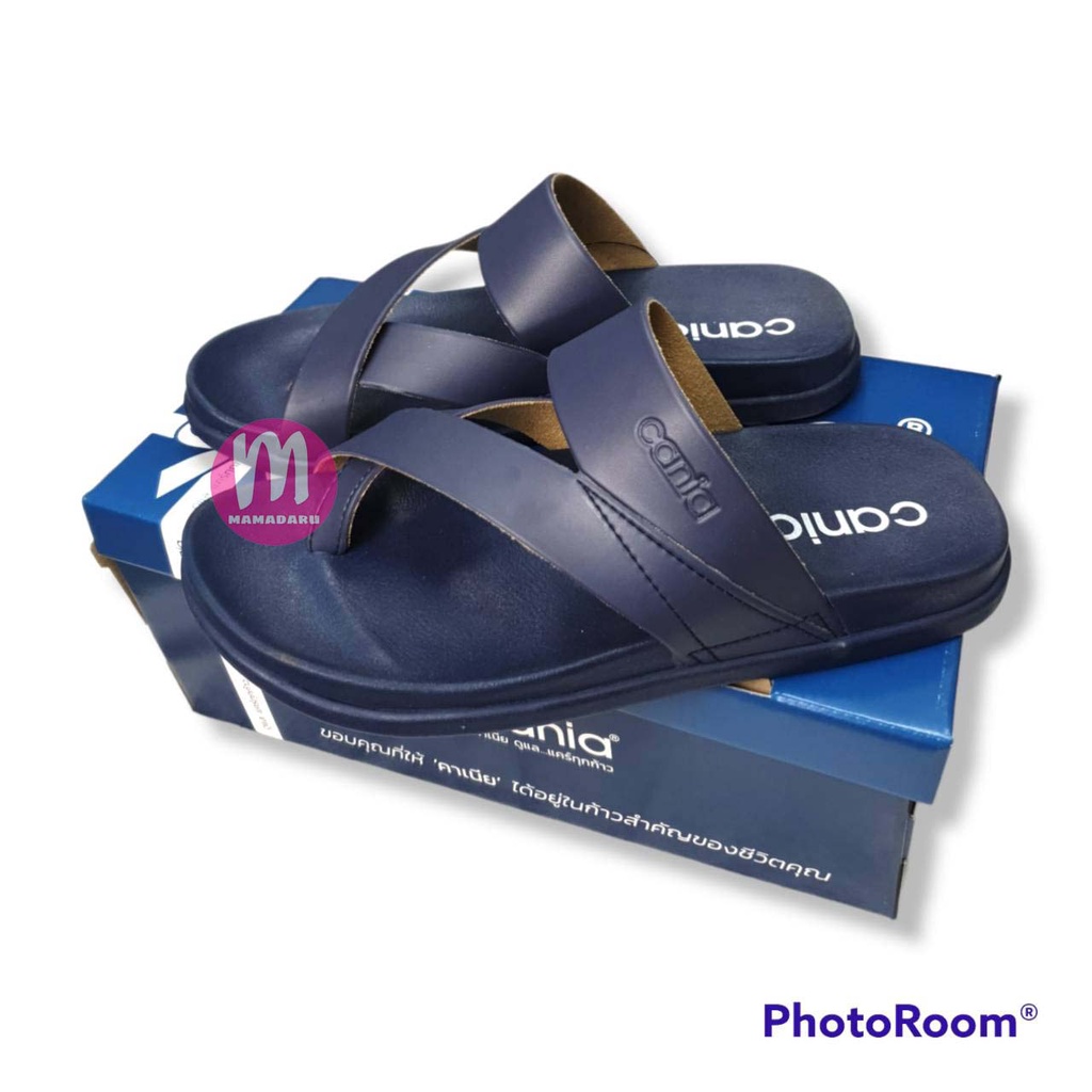 Cania รองเท้าคาเนียร์ รุ่น CM11393 รองเท้าแตะ สำหรับผู้ชาย แบบหนัง