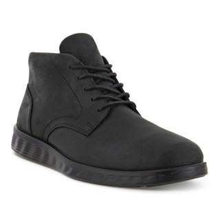 ECCO รองเท้าบูทหนังรุ่น S Lite Hybrid Black UST Oil Nubuck HM Black