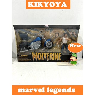 marvel legends wolverine with motorcycle