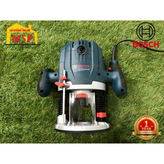 Bosch เครื่องเซาะร่องไม้ 2 หุน GOF 130 (ใส่แกนได้สูงสุด 8 มม.) 1300W 11000-28000 RPM ปรับรอบได้ #06016B70K1