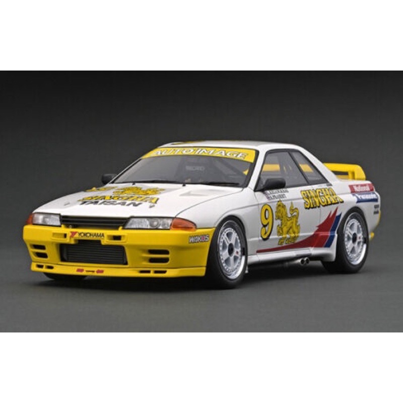 โมเดลรถ R32 1:18 singha ignition model ig2330