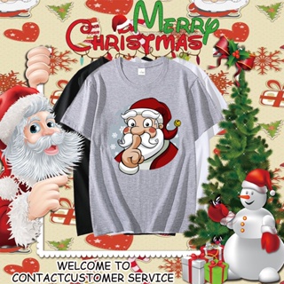 เสื้อผ้าคริสต์มาส เสื้อยืด เสื้อยืดเด็กผช เสื้อ Christmas เสื้อวันคริสต์มาส หมวกคริสต์มาส ใส่แล้วเย็นสบายค่ะ 80