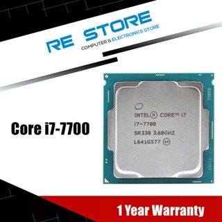 โปรเซสเซอร์ Intel core i7-7700 CPU Quad-core 3.6GHz 8-thread LGA 1151 65W 14nm i7 7700