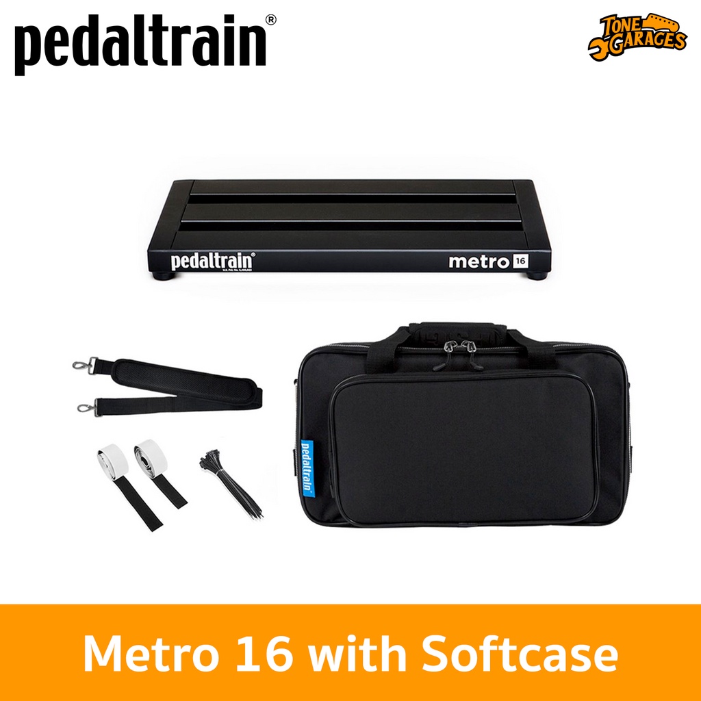 Pedaltrain Metro 16 with Softcase Pedalboard บอร์ดเอฟเฟคพร้อมซอฟต์เคส