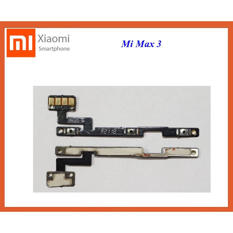 สายแพรชุด Pwr.On-Off Xiaomi Mi Max 3