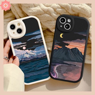 เคสโทรศัพท์มือถือ ลายภูเขาหิมะ สําหรับ Redmi 12C 10 9T 10A 9A 10C 9 9C NFC Mi 12 11 Lite 11T Pro PO CO M3 X3 NFC Redmi Note 11Pro Plus 10 11 10s 11s 10Pro 9Pro 8 9 9s 8Pro เคสนิ่ม