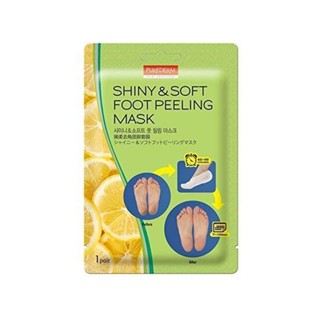 purederm shiny soft foot peeling mask หน้ากากลอกเท้า 1pair 1, 3, 5