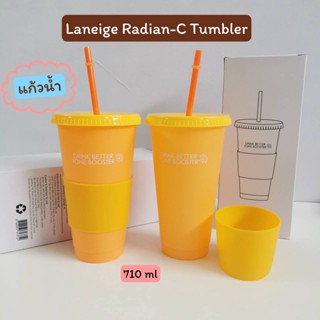 สีส้ม-แก้วน้ำ Laneige Radian-c Tumbler