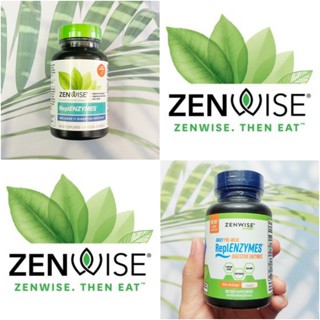 เอนไซม์ ย่อยอาหาร Daily Pre-Meal ReplENZYMES Digestive Enzymes 60 Or 125 Vegetarian Capsules (Zenwise Health®)