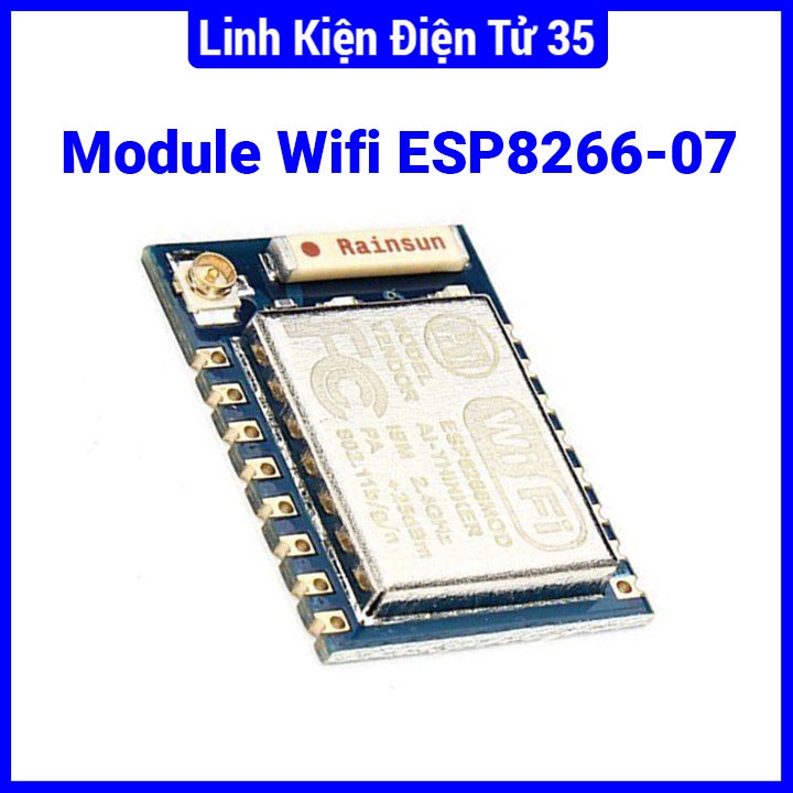 ESP8266-07 wifi Module แรงดัน 3.3V การสื่อสารผ่าน wifi