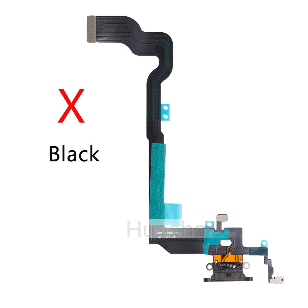 พอร์ต USB Charger Dock Connector Mic ชาร์จ Flex สําหรับ iPhone X XR XS Max Dock ชาร์จ Flex - รูปที่ 2