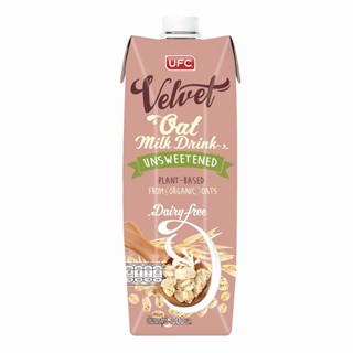 Velvet Unsweetened Oat Milk UFC 1L.