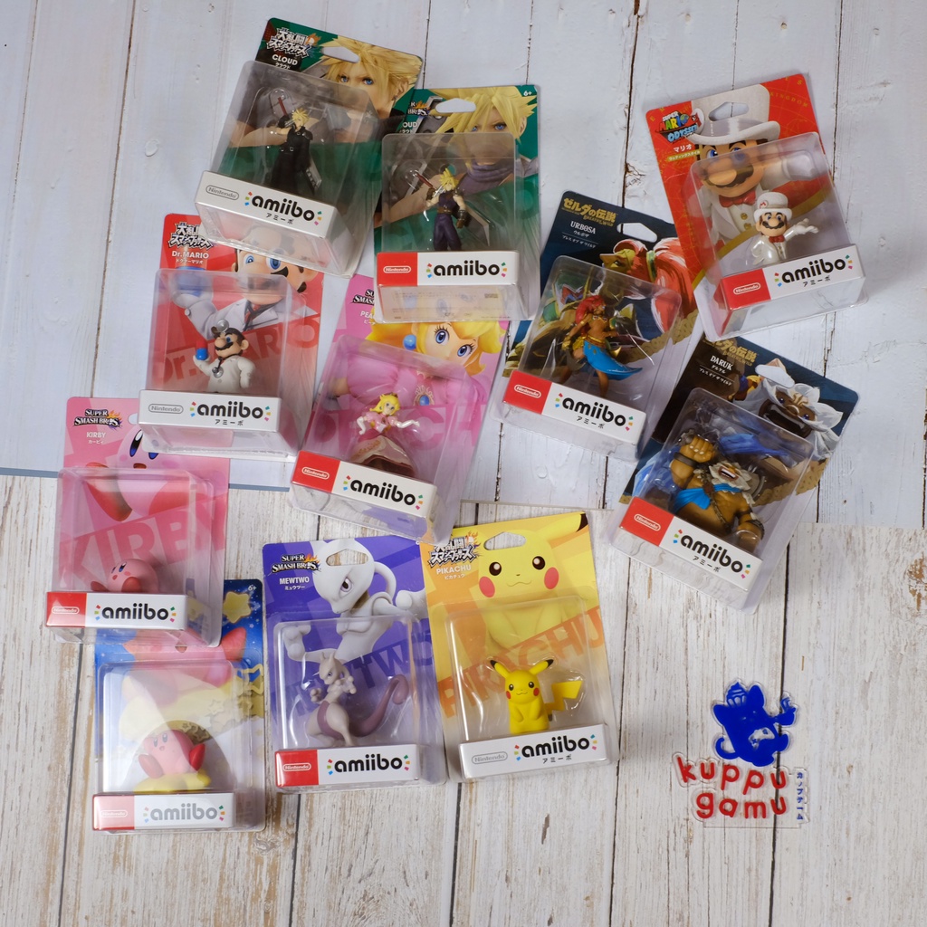 [พร้อมส่งจากไทย] Amibo แท้ Pokemon Super Smash Bros Zelda Mario Monster Hunter อมิโบะ Amiibo for Nin