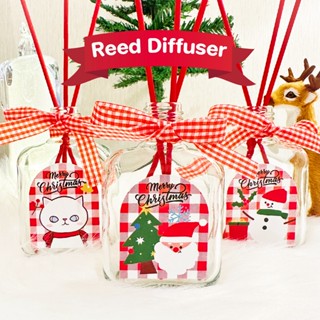 PerPim Reed Diffuser - ก้านไม้หอม สไตล์ Christmas เป็นพร็อพแต่งบ้านได้ หอมฟุ้งทั่วห้อง ขนาด 80 ml.