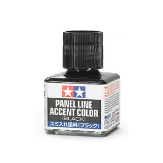 TAMIYA 87131 Panel Line Accent Color (Black) 40ml.