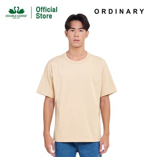 ห่านคู่ เสื้อยืดคอกลม ทรง Oversize รุ่น Ordinary