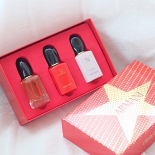 น้ำหอมเซ็ต giorgio armani si passione 7ml*3 แบบแต้ม น้ำหอมสำหรับผู้หญิง น้ำหอมยอดฮิต น้ำหอมแบรนด์แท้