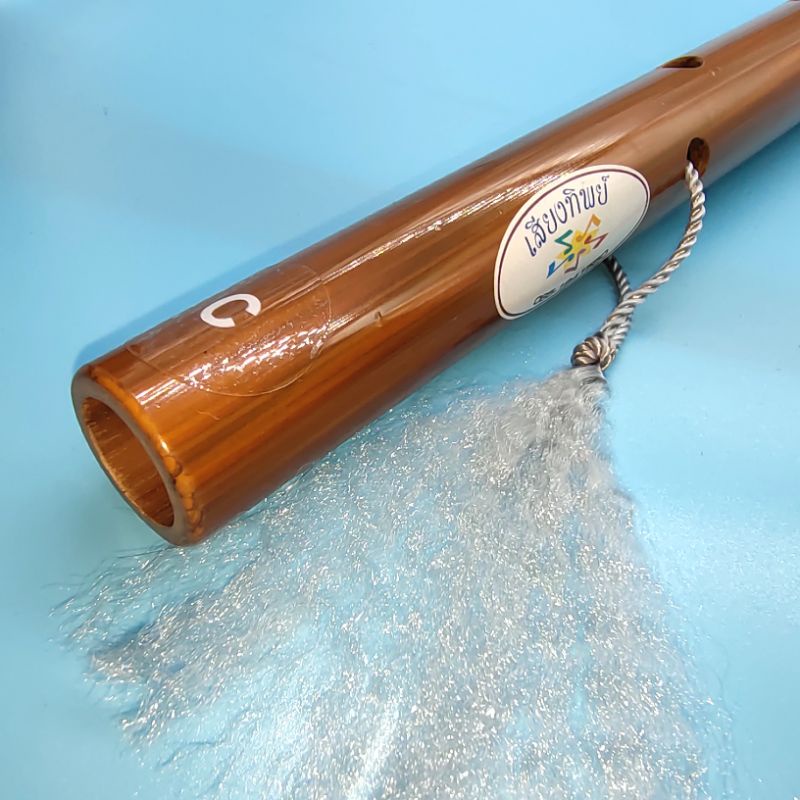 ขลุ่ยเสียงสากล ขลุ่ยคีย์ C รุ่น เสียงทิพย์ สีน้ำตาลลายไม้ แถมฟรีถุงใส่ขลุ่ย ลมเบาเป่าสบาย - รูปที่ 4