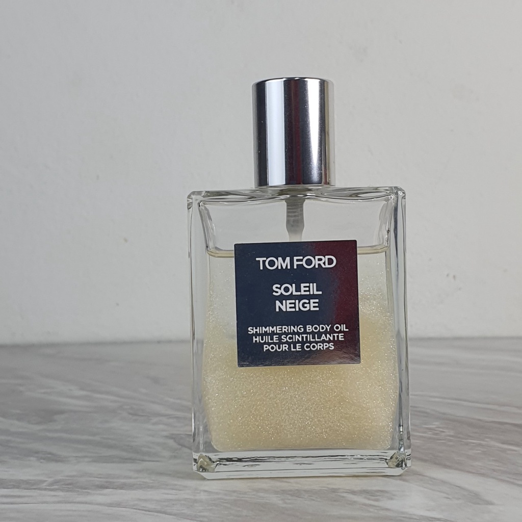 Tom Ford Soleil Neige Shimmering Body Oil มอบกลิ่นหอมวิ้งๆๆระยิบระยับให้ผิวกาย💕Travel Size แบบทดลอง 💦แบ่ง