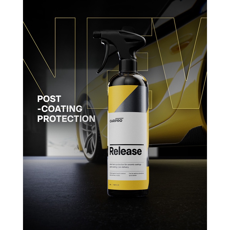 CARPRO New!!! Release ผลิตภัณท์ สเปรย์แว๊ก สำหรับทำความสะอาดและเคลือบผิวสีพื้นฐานแบบเร่งด่วน ขนาด 500 ml, 1 L