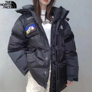 The North Face เสื้อแจ็กเก็ต มีฮู้ด ปักลายโลโก้ The North Face 100% กันน้ํา สําหรับผู้ชาย ผู้หญิง เหมาะกับการเล่นกีฬา กลางแจ้ง